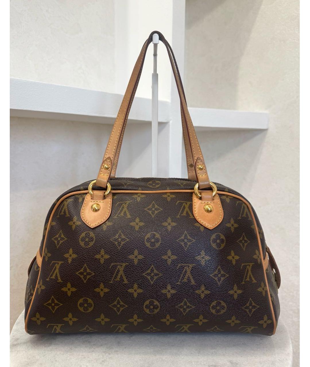 LOUIS VUITTON Коричневая сумка тоут, фото 8