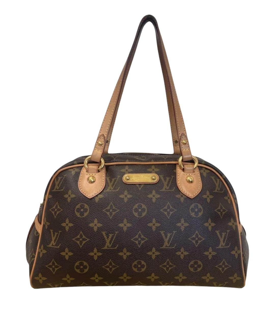 LOUIS VUITTON Коричневая сумка тоут, фото 1