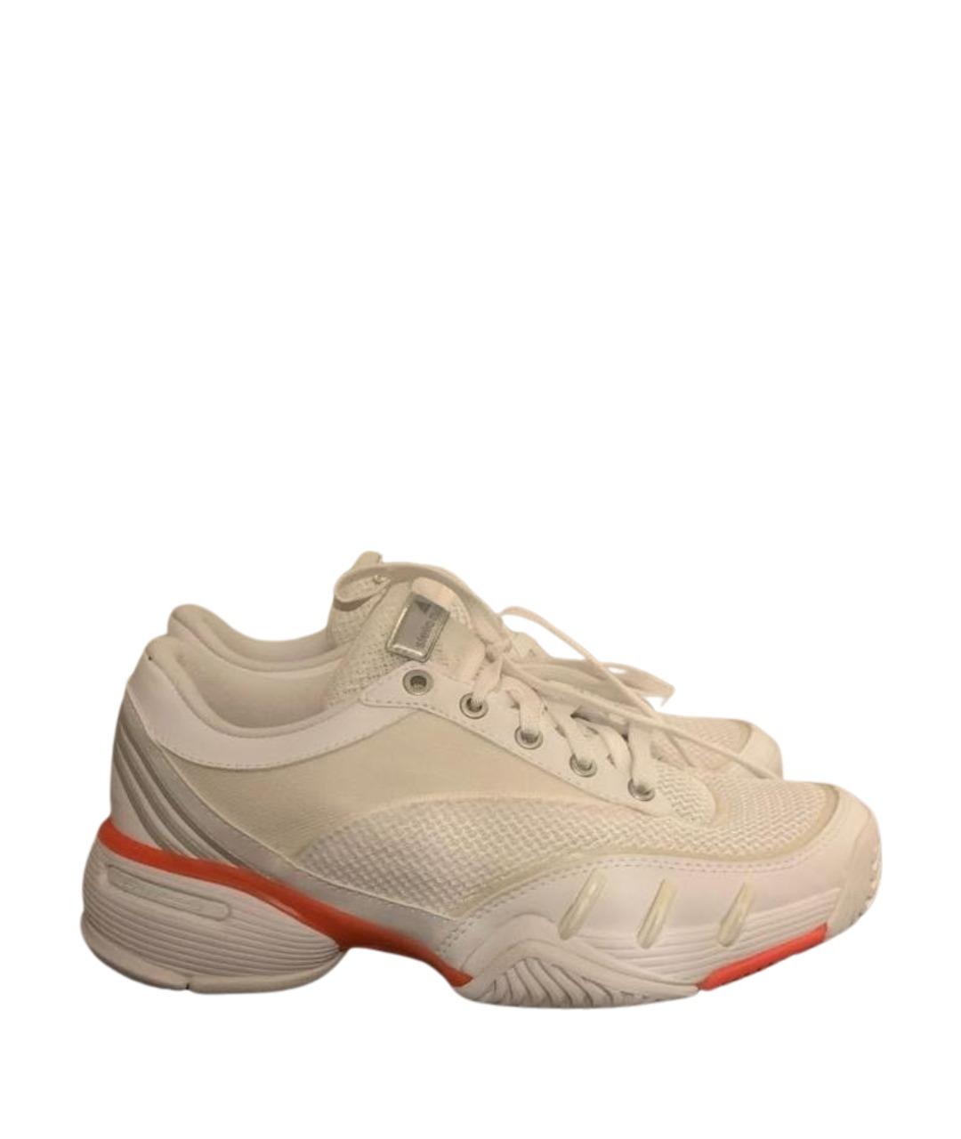 ADIDAS BY STELLA MCCARTNEY Белые текстильные кроссовки, фото 1