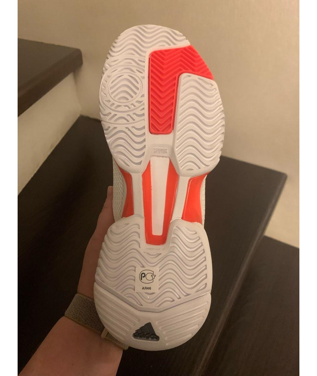 ADIDAS BY STELLA MCCARTNEY Белые текстильные кроссовки, фото 7