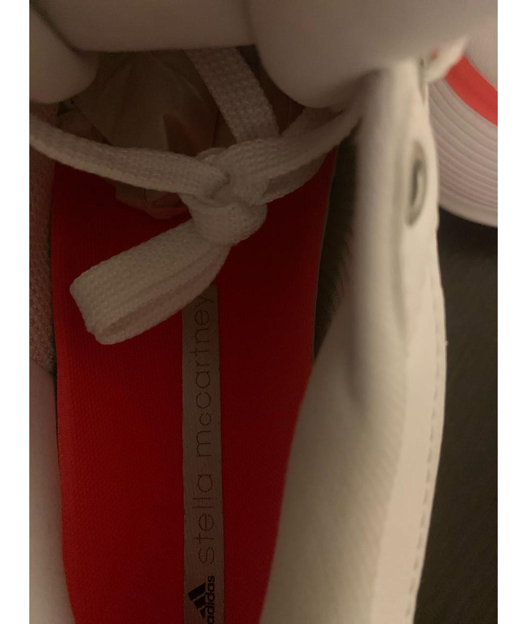 ADIDAS BY STELLA MCCARTNEY Белые текстильные кроссовки, фото 6