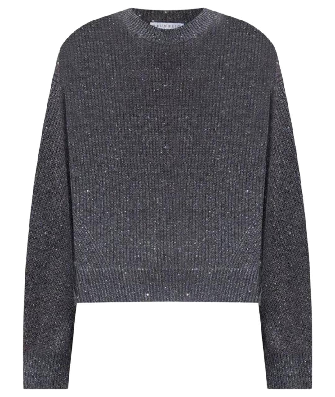 BRUNELLO CUCINELLI Серый джемпер / свитер, фото 1