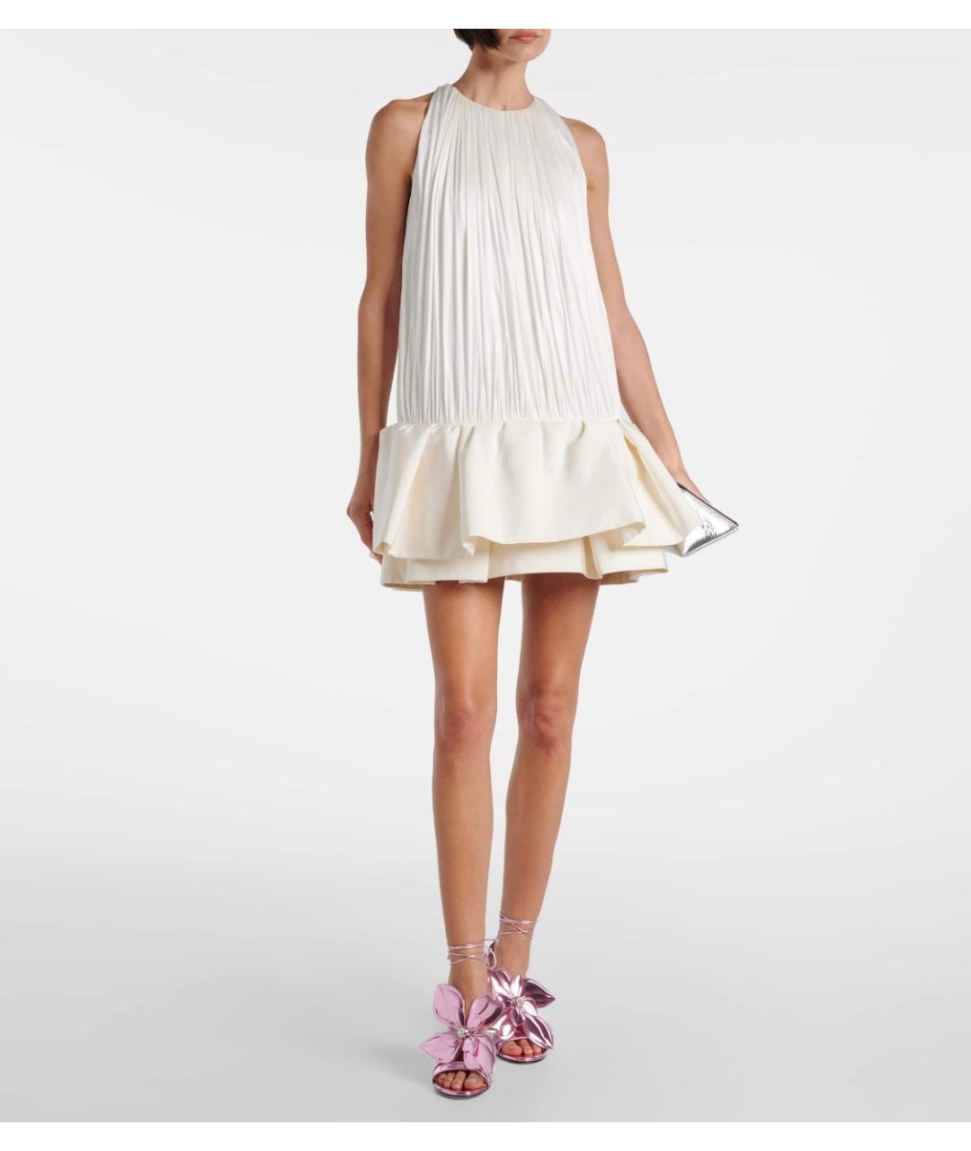 MACH&MACH Розовые кожаные босоножки, фото 5