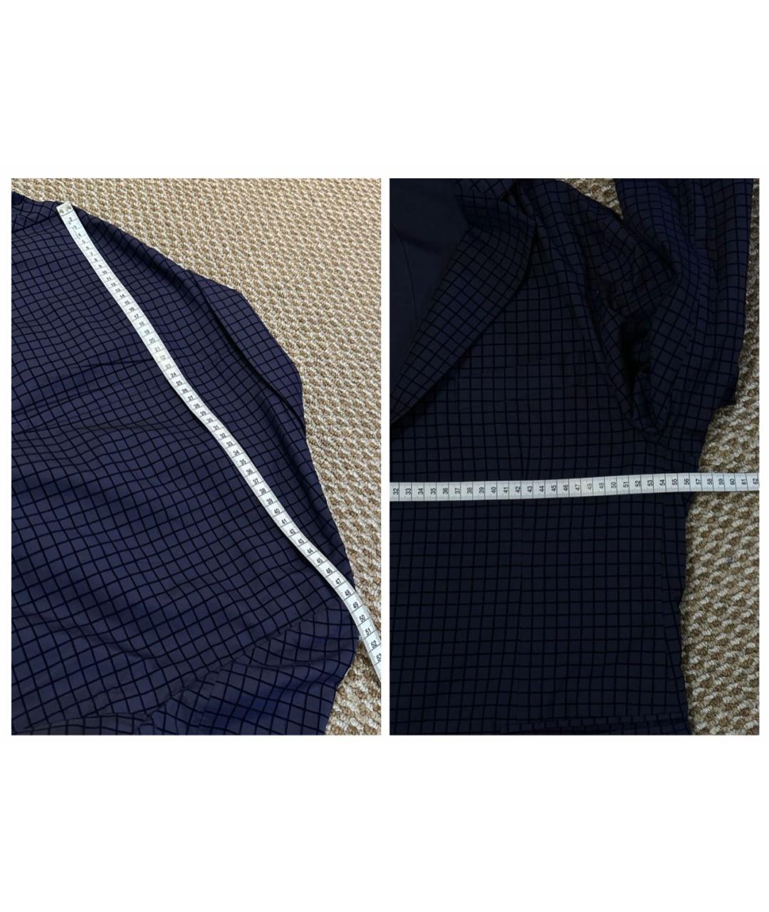 ARMANI COLLEZIONI Темно-синий пиджак, фото 8