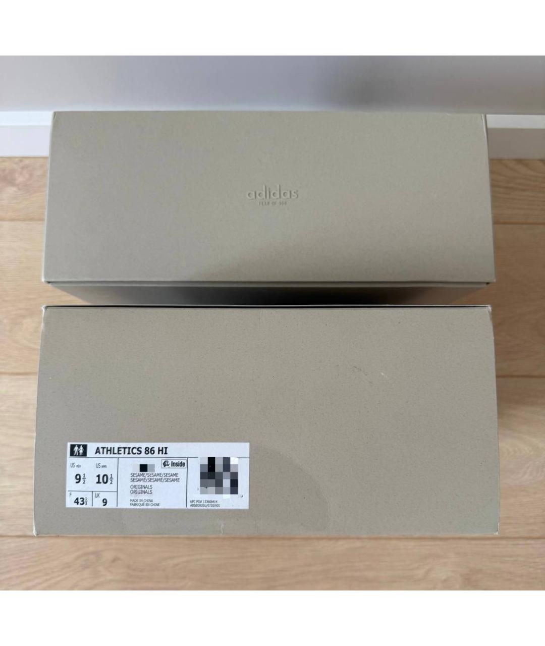 FEAR OF GOD Серые замшевые высокие кроссовки / кеды, фото 5