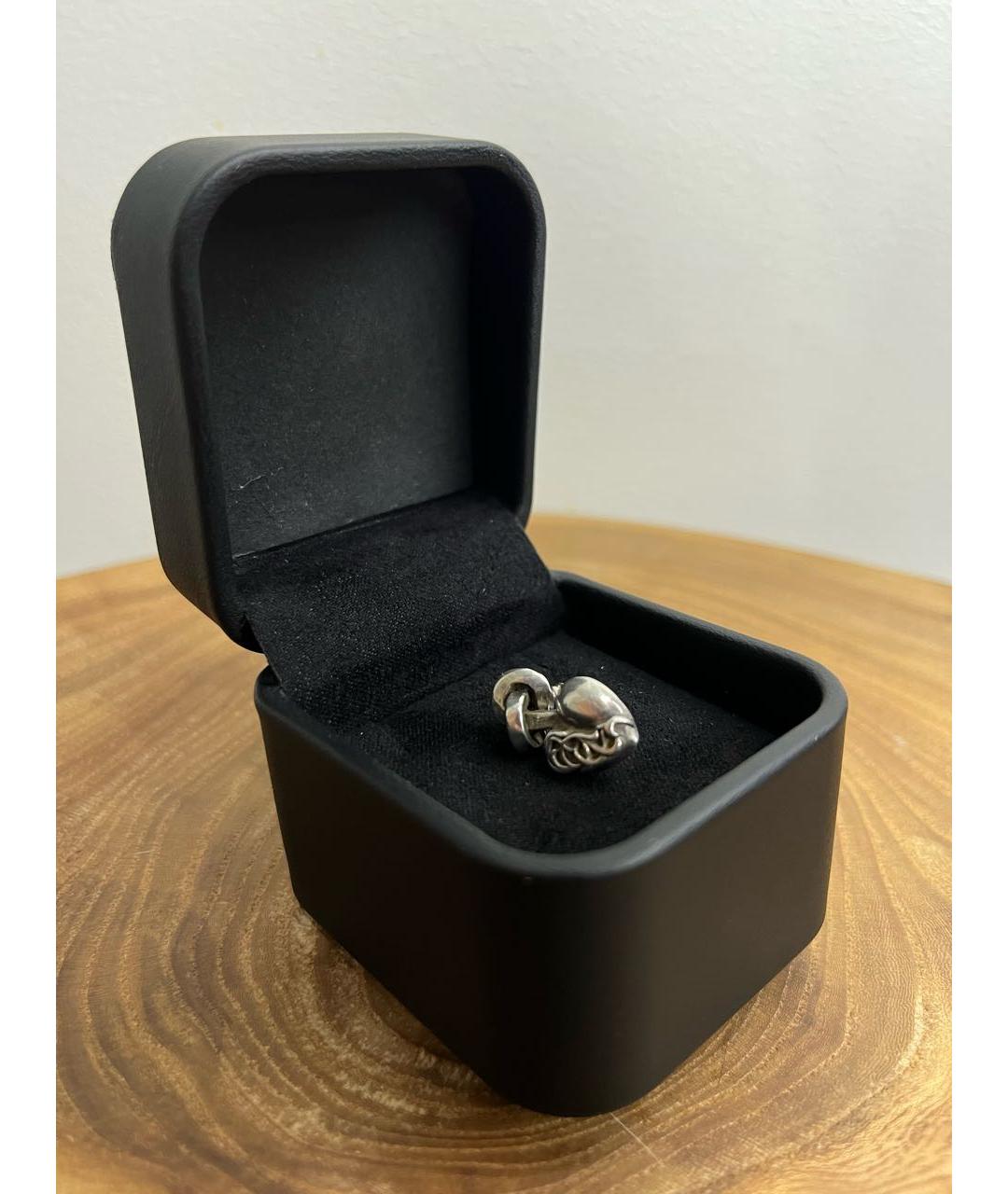 CHROME HEARTS Серебряные серебряные серьги, фото 2