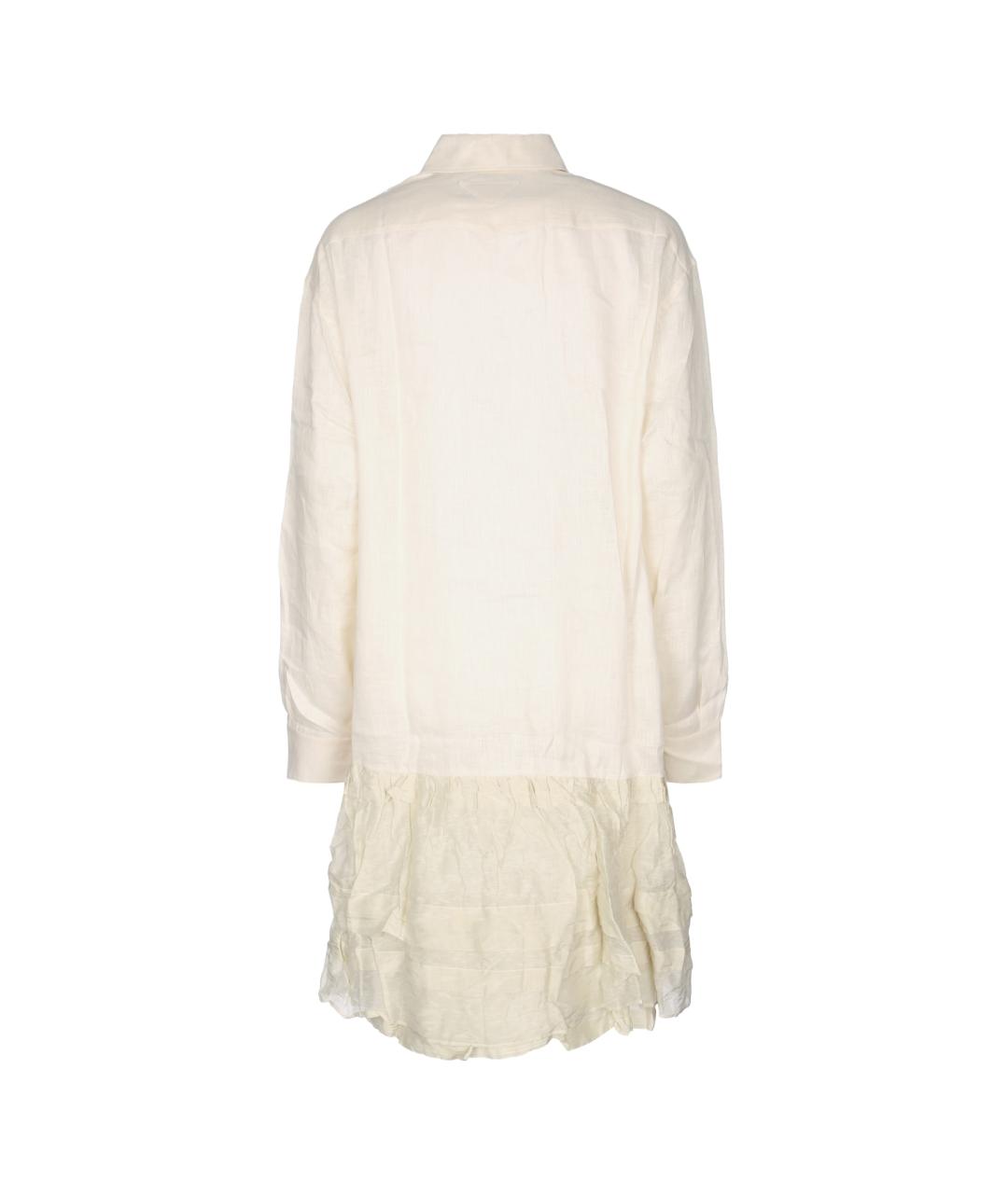 PRADA Бежевое повседневное платье, фото 2