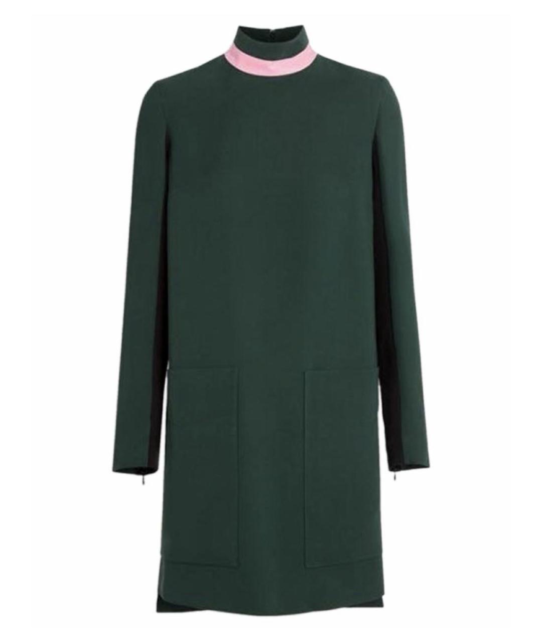 BURBERRY Зеленые вечернее платье, фото 1