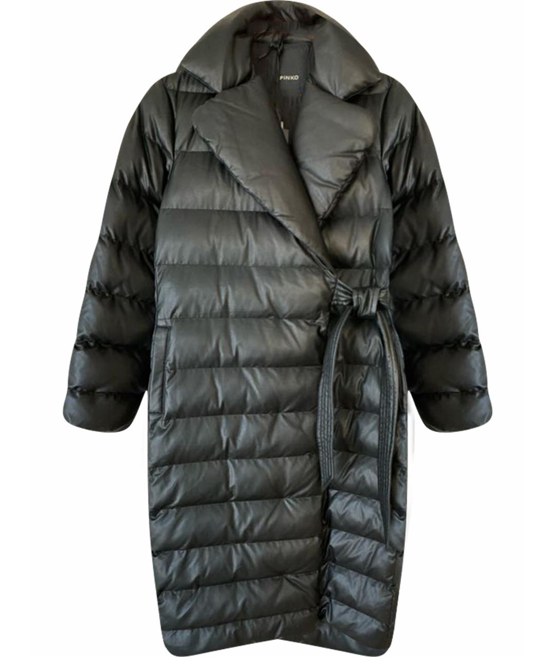 PINKO Черный пуховик, фото 1