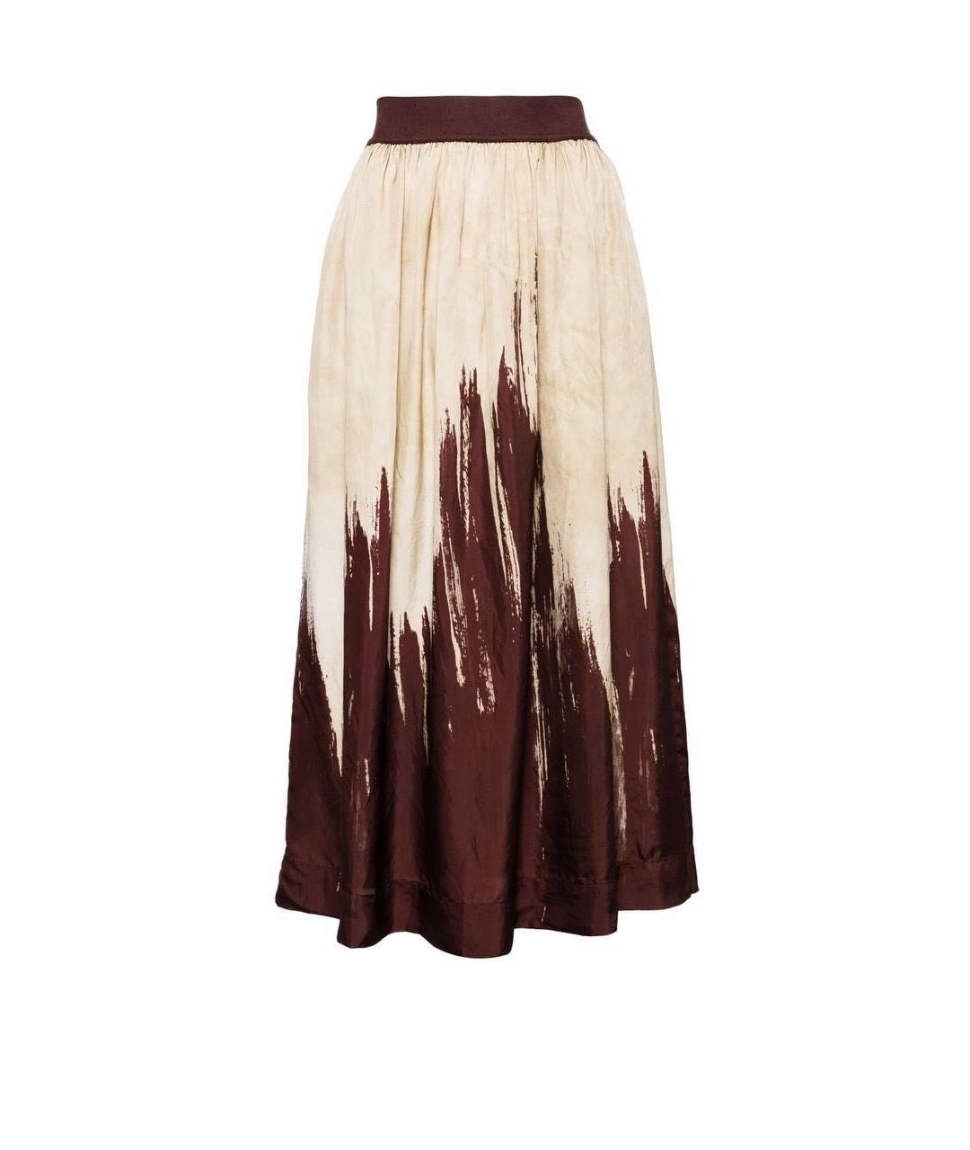 UMA WANG Мульти вискозная юбка макси, фото 1