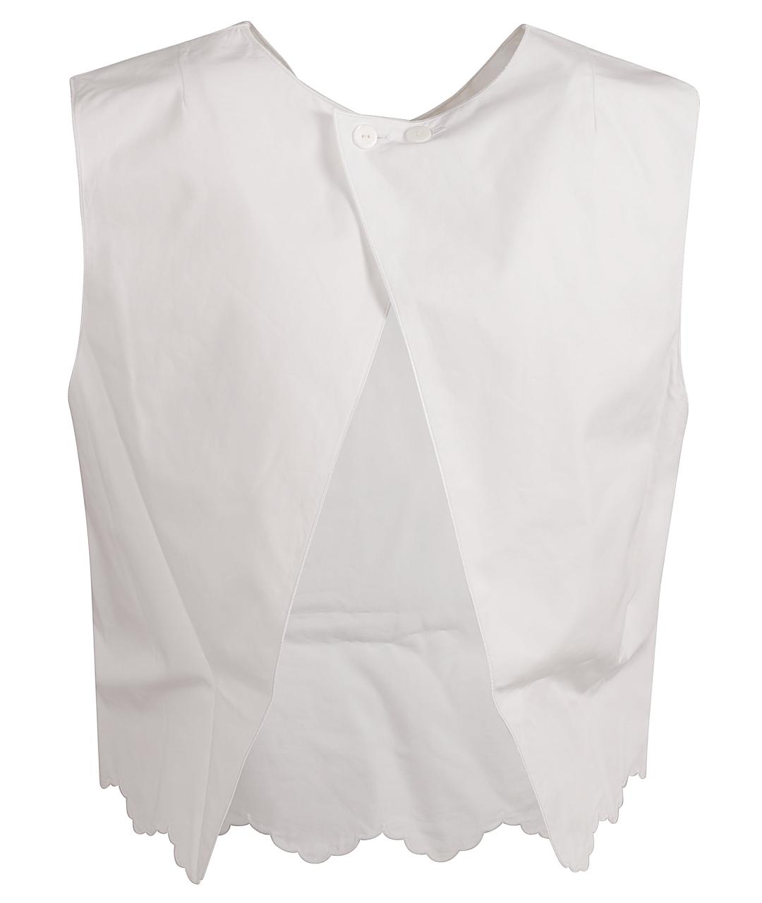 PATOU Белая хлопковая майка, фото 3