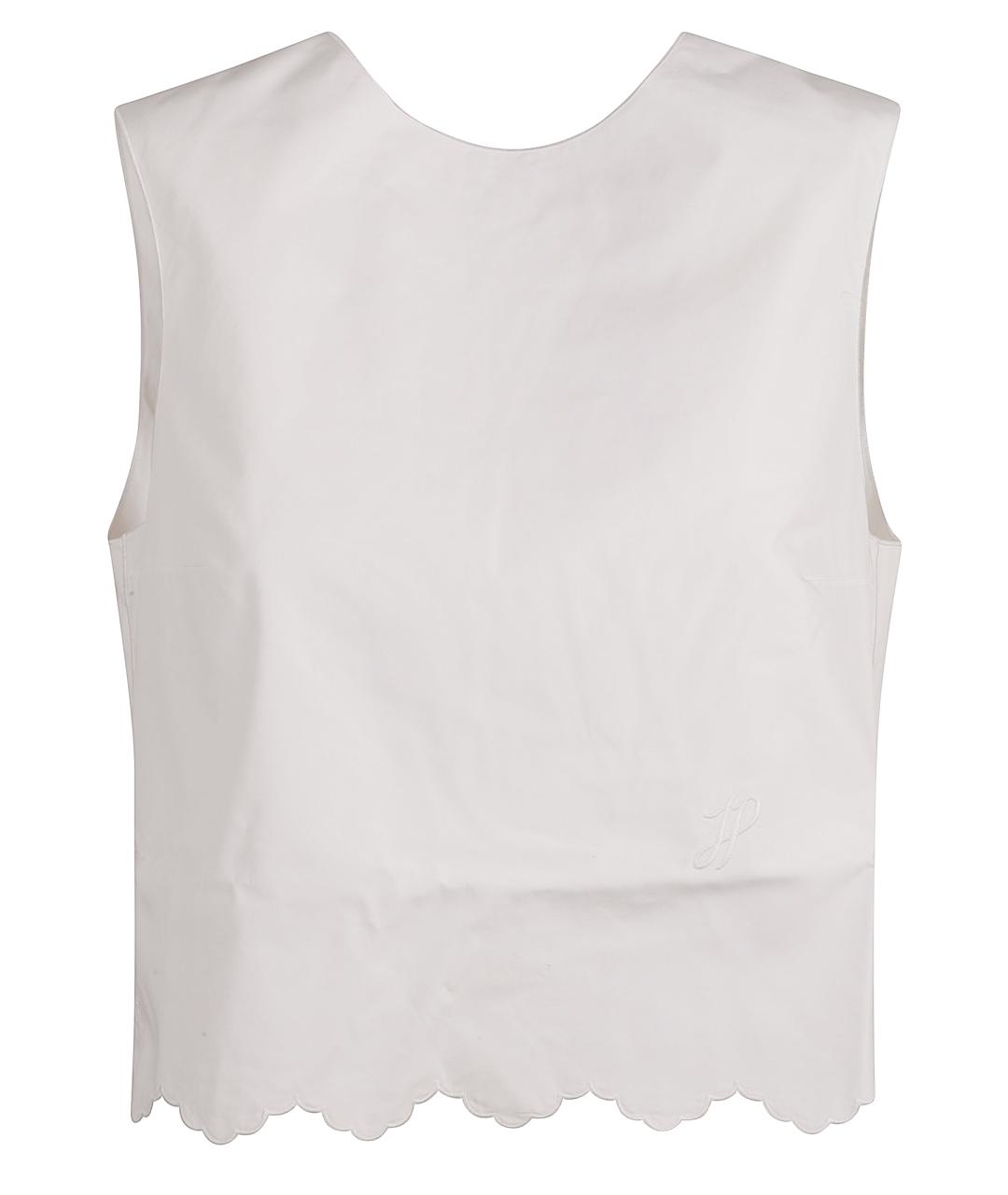 PATOU Белая хлопковая майка, фото 1