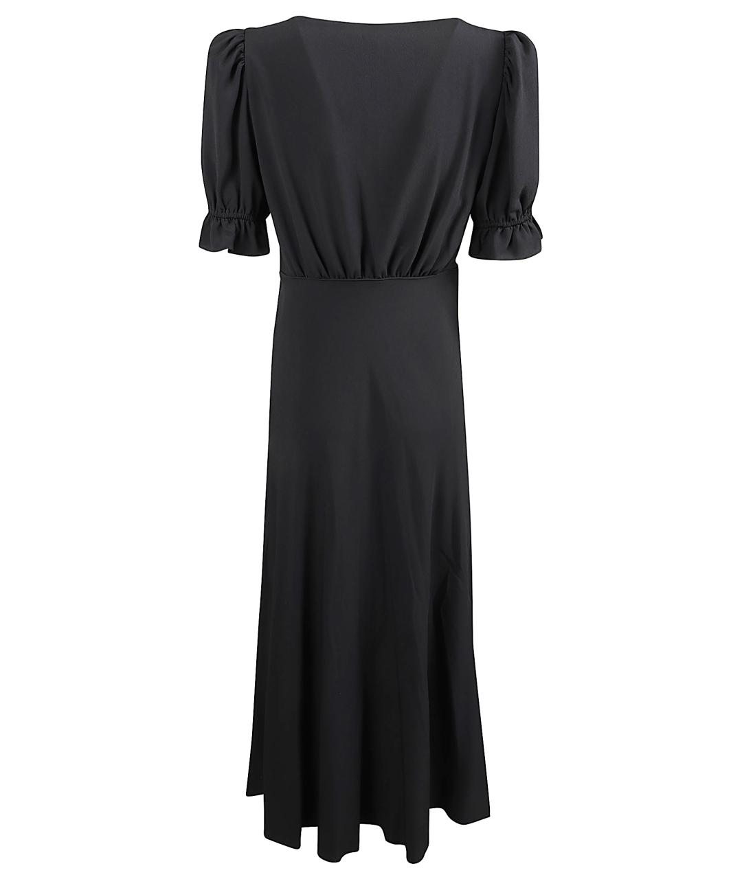 CHLOE Черное шелковое вечернее платье, фото 3