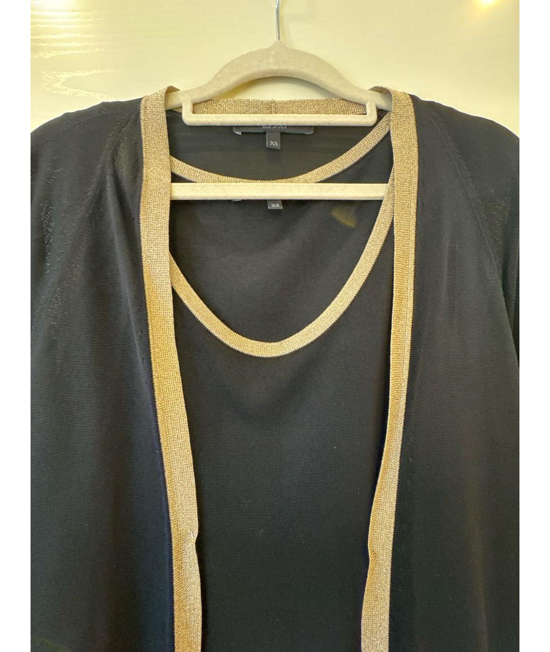 GUCCI Черное вискозное повседневное платье, фото 3