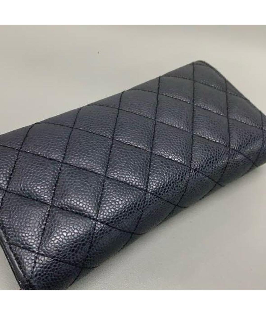 CHANEL Черная кожаная сумка через плечо, фото 6