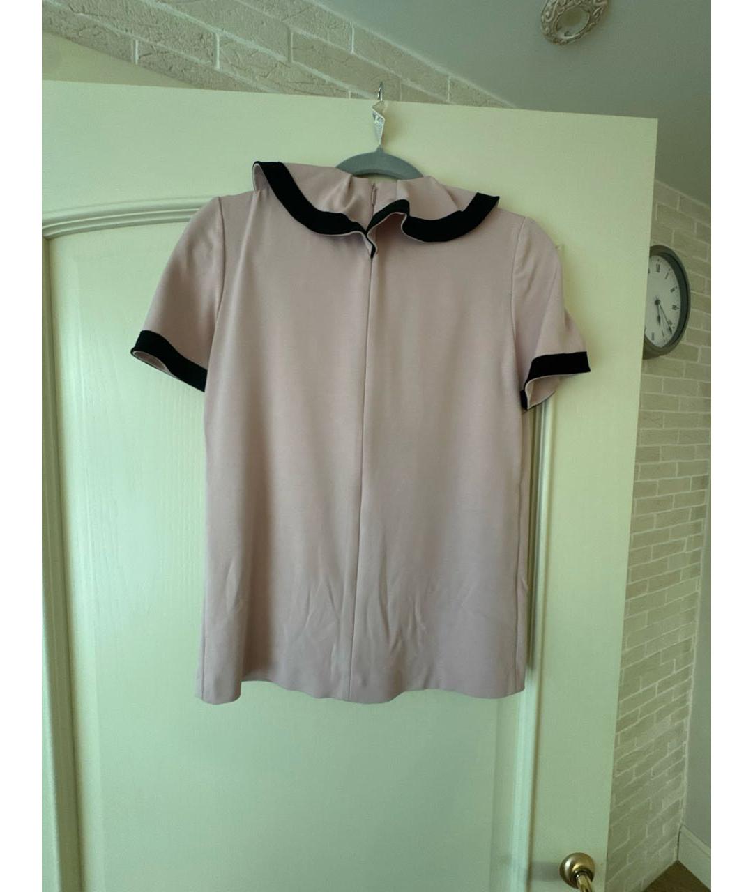 GUCCI Розовая вискозная рубашка, фото 2