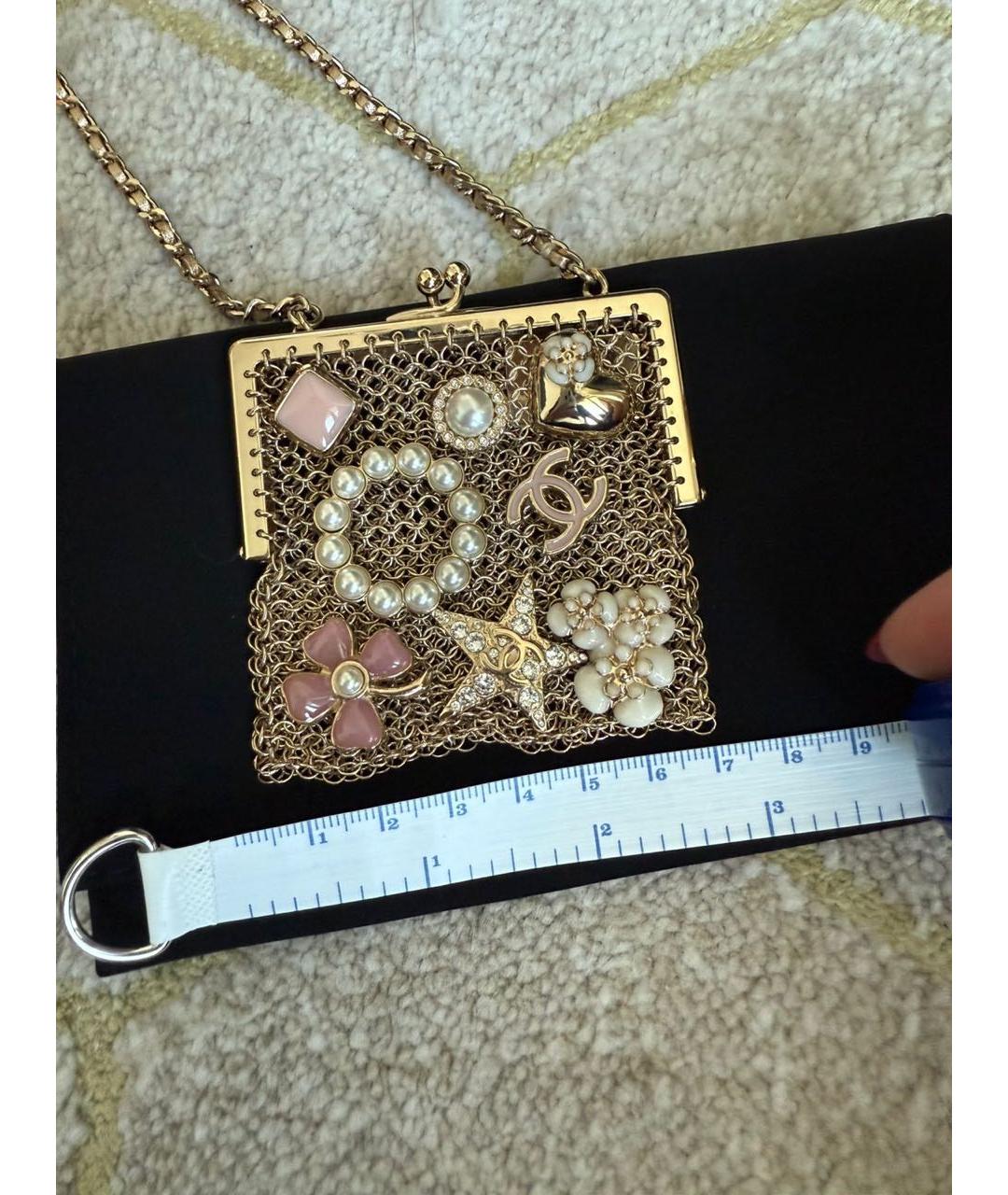 CHANEL Золотой кошелек, фото 5