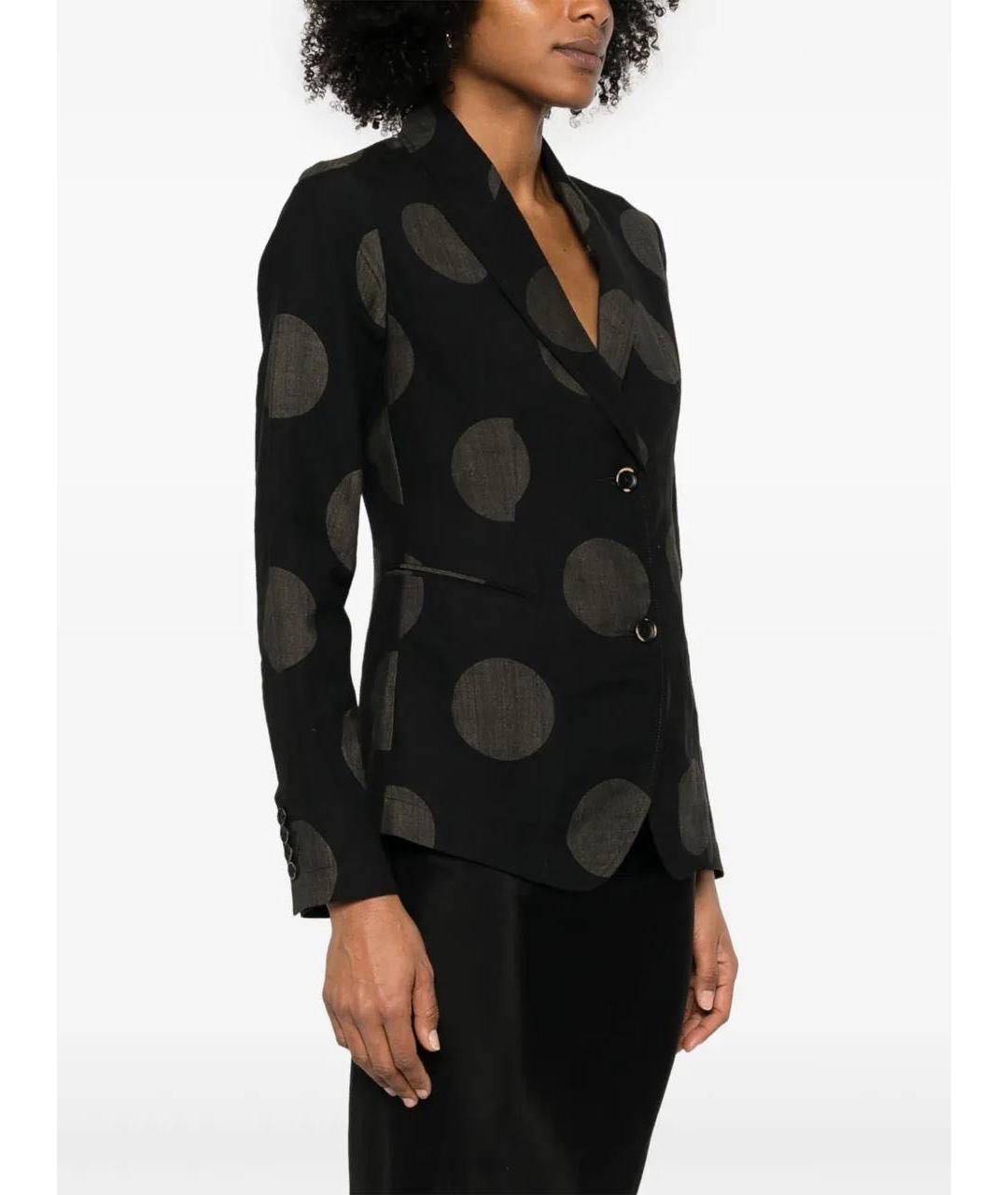 UMA WANG Черный жакет/пиджак, фото 2