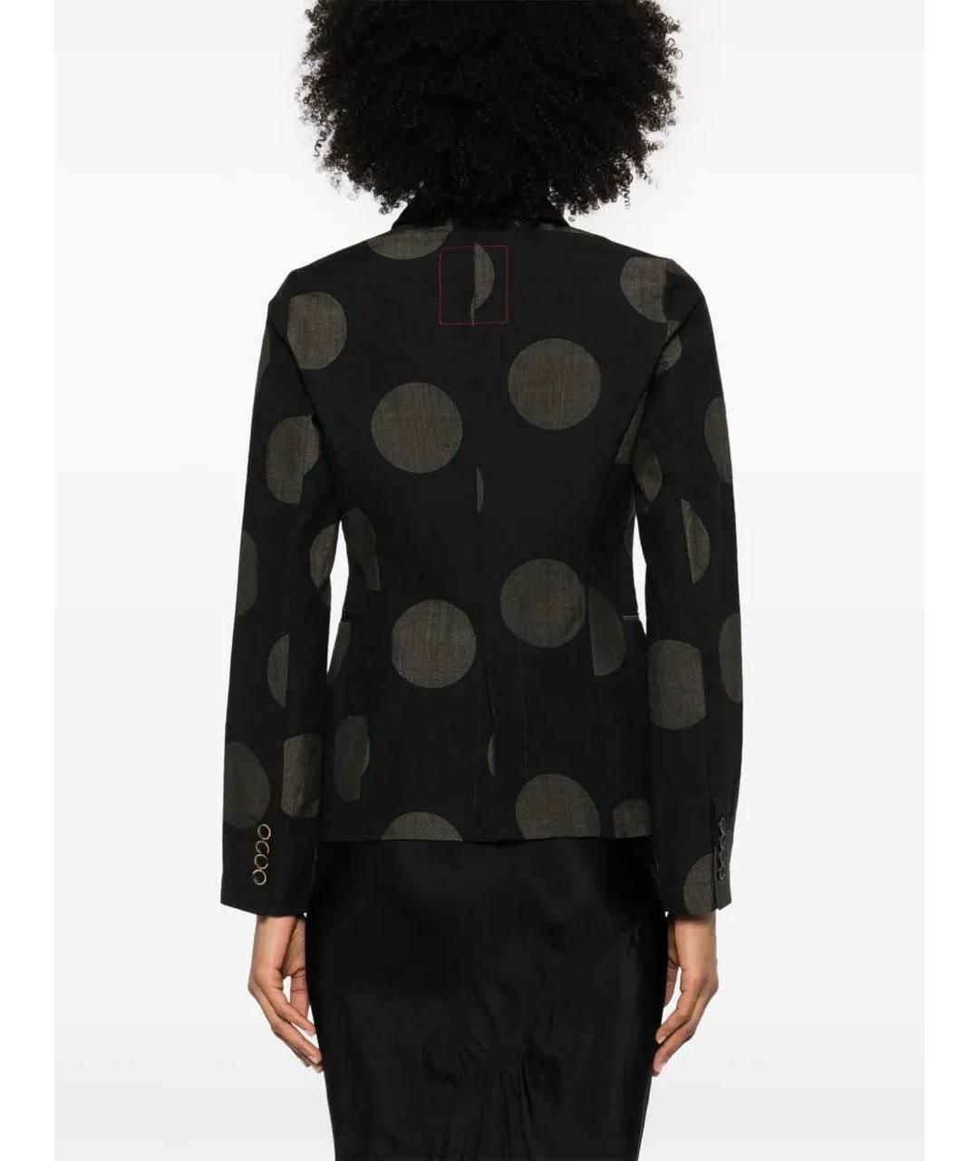 UMA WANG Черный жакет/пиджак, фото 3