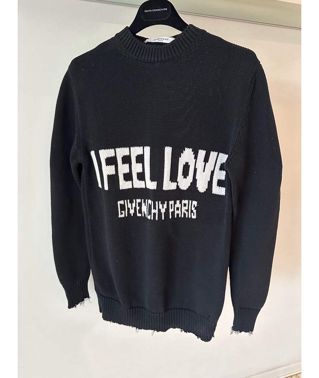 GIVENCHY Черный хлопковый джемпер / свитер, фото 5