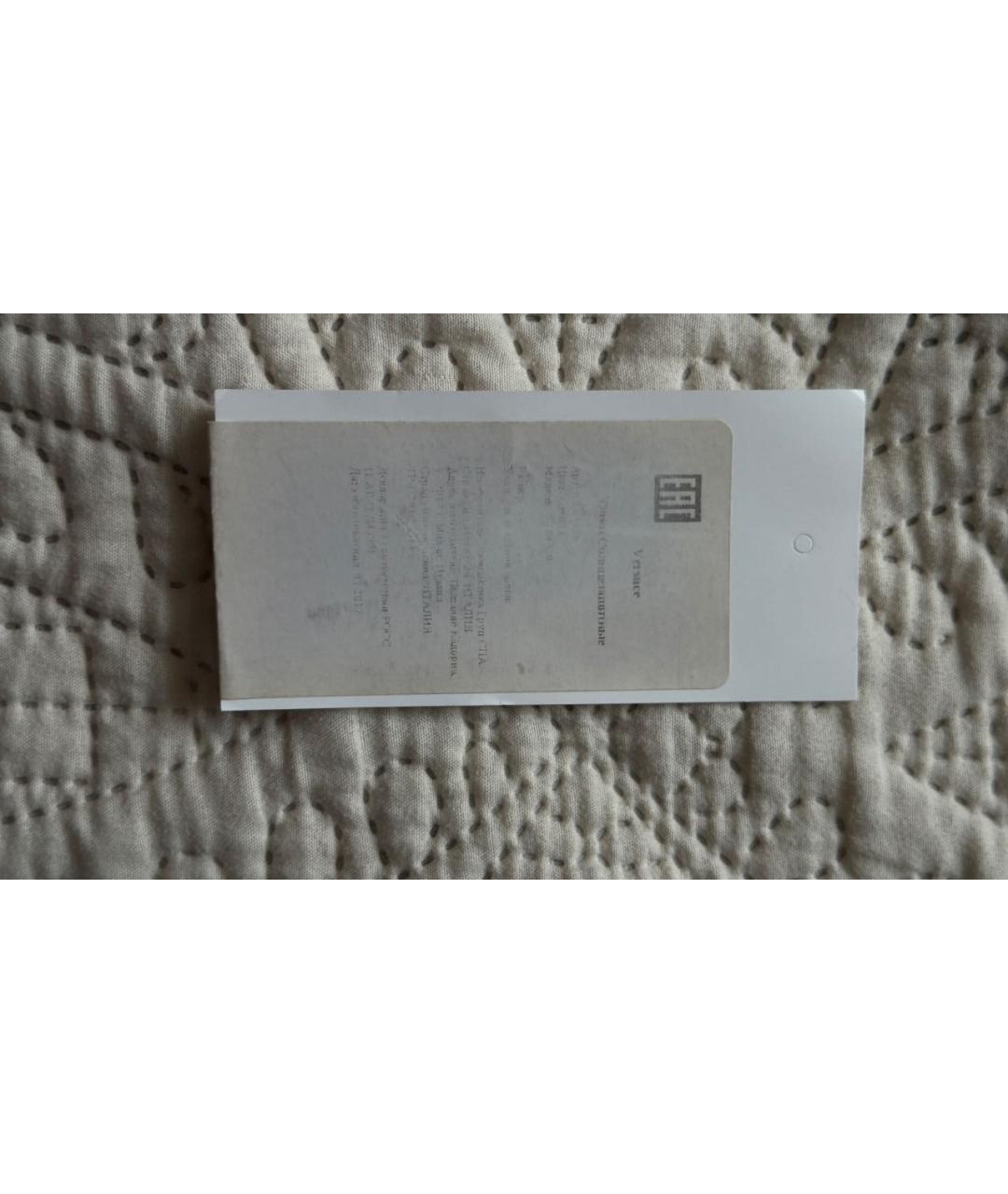 VERSACE Черные пластиковые солнцезащитные очки, фото 6