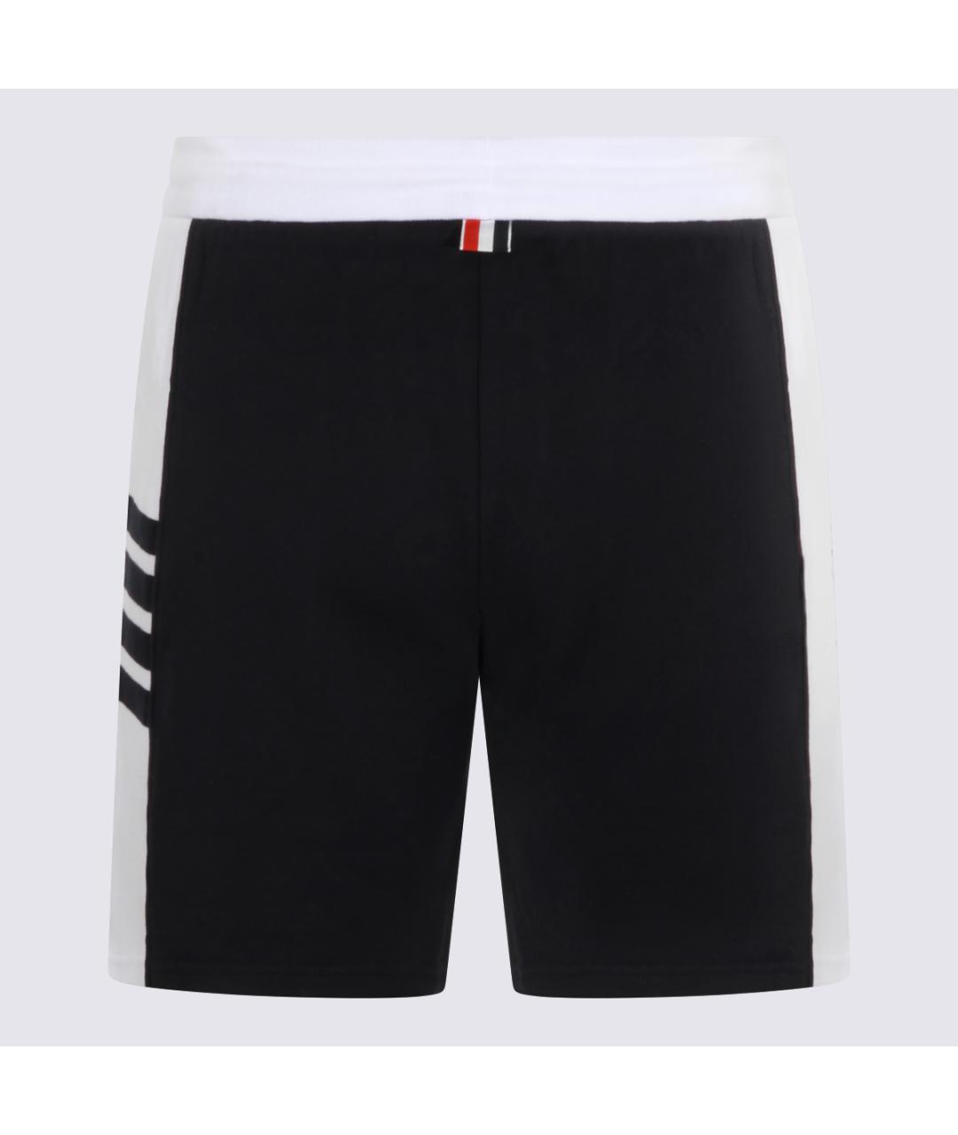 THOM BROWNE Синие хлопковые шорты, фото 2