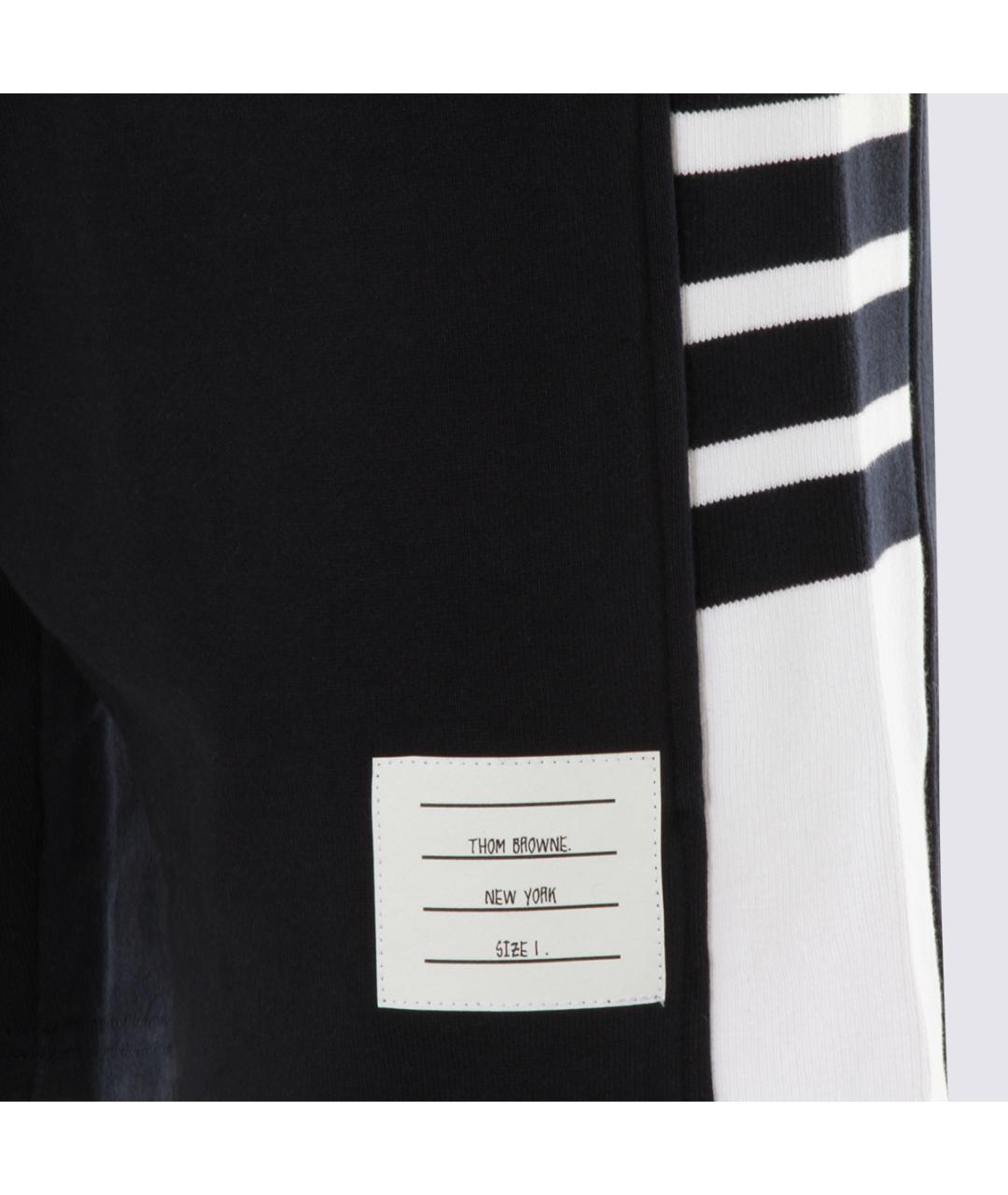 THOM BROWNE Синие хлопковые шорты, фото 3