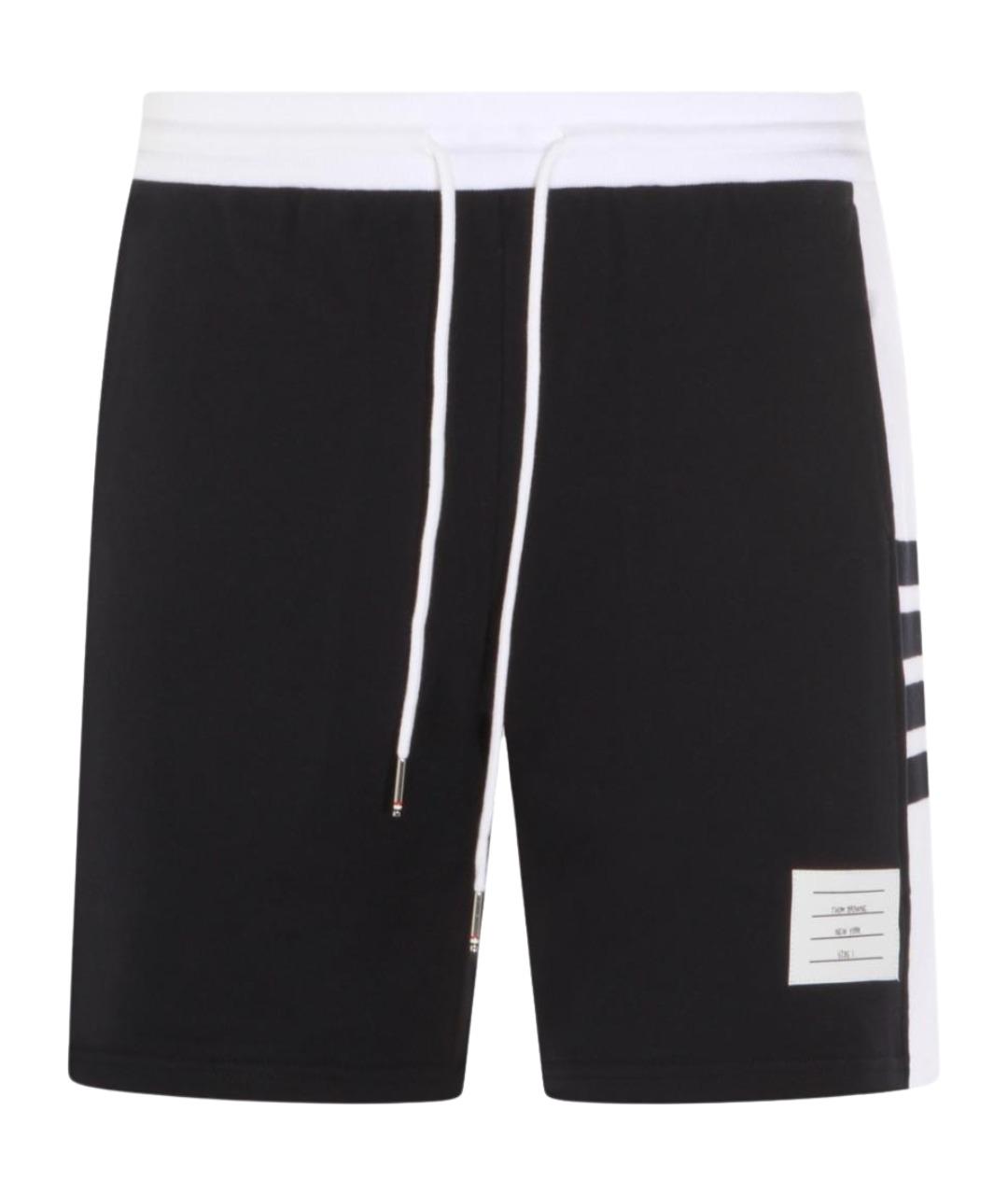 THOM BROWNE Синие хлопковые шорты, фото 1