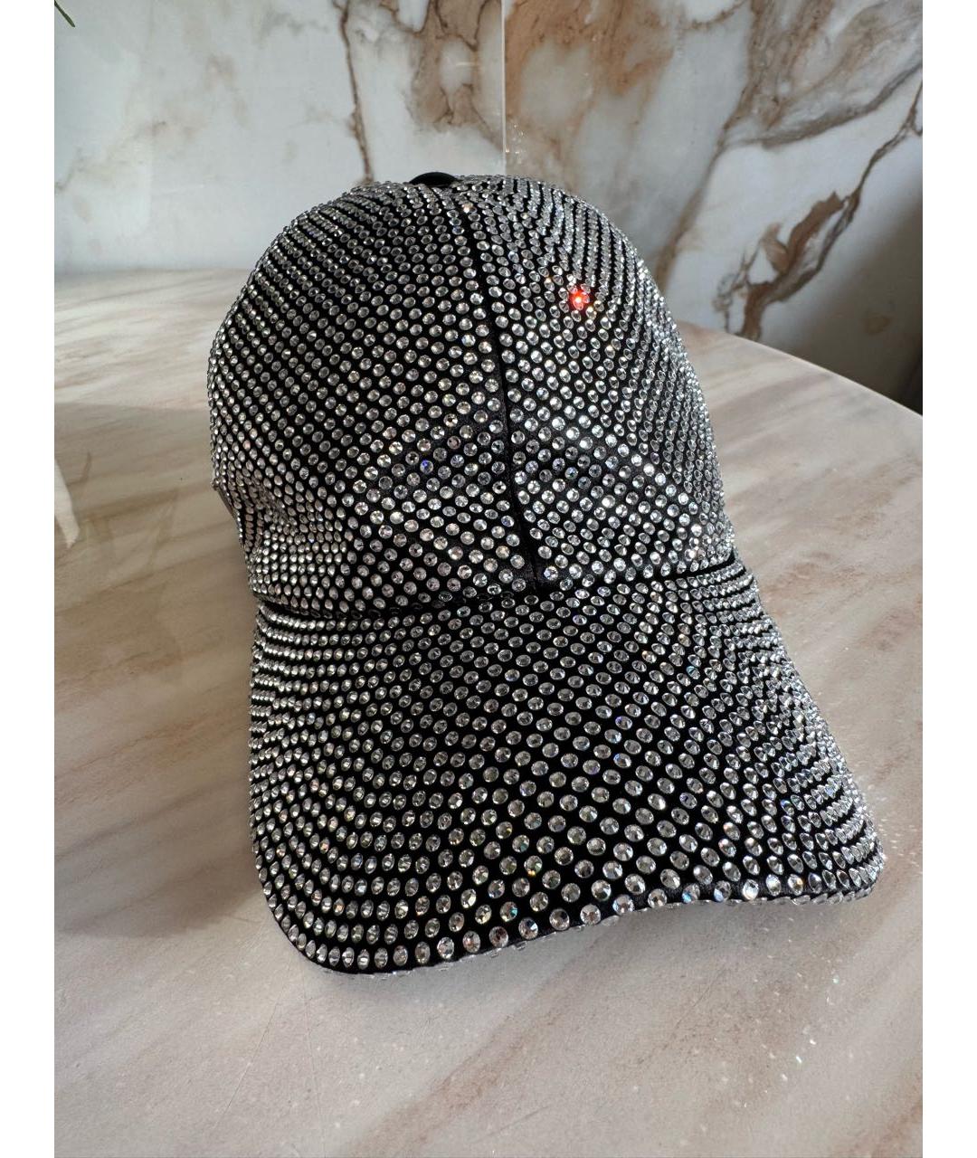 PRADA Черная кепка, фото 2