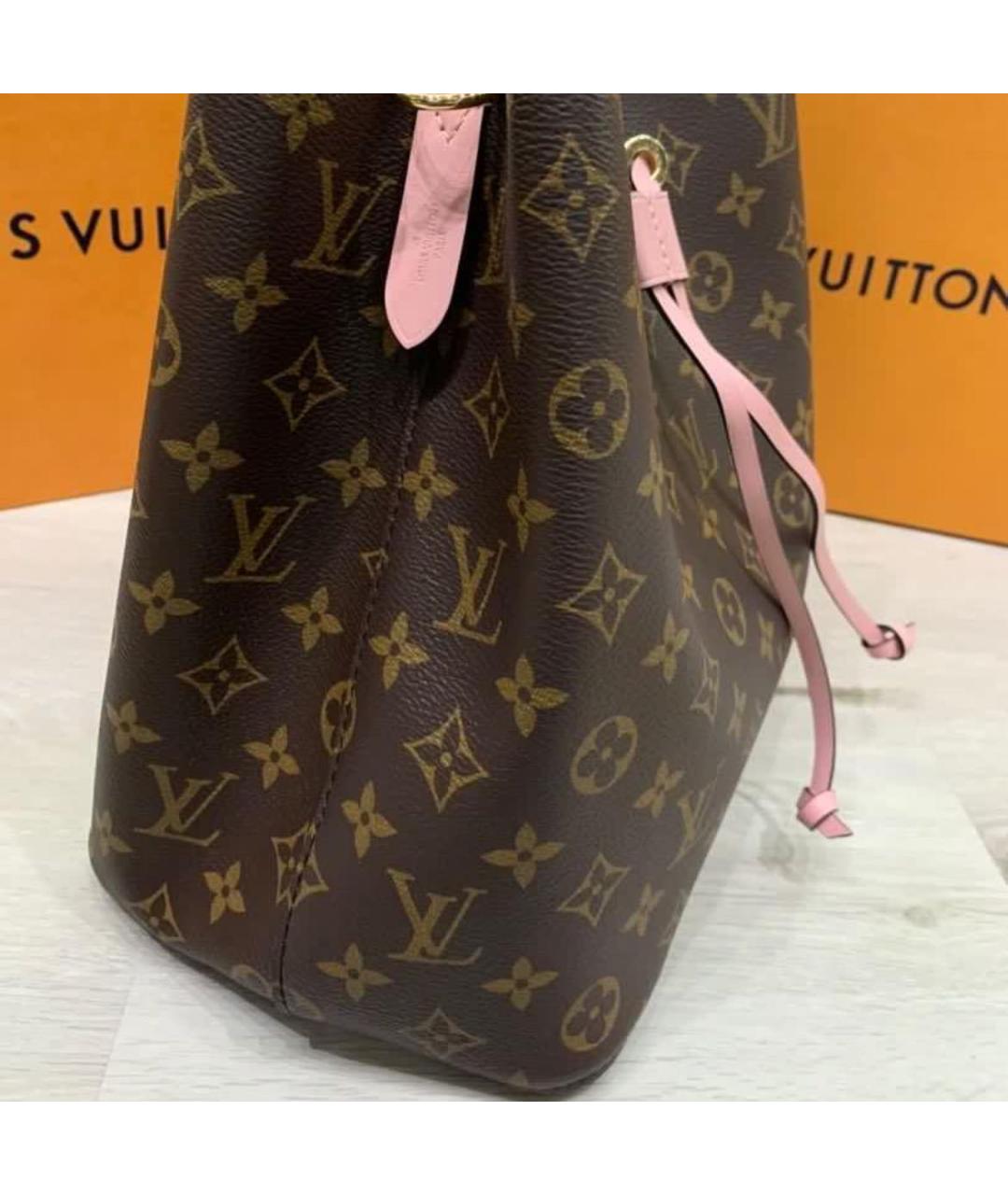 LOUIS VUITTON Коричневая сумка через плечо, фото 3