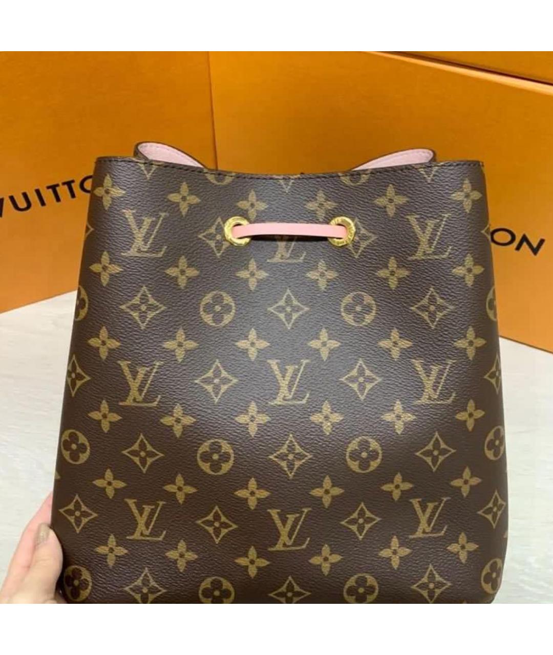LOUIS VUITTON Коричневая сумка через плечо, фото 2