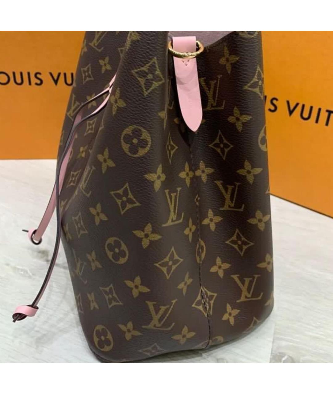 LOUIS VUITTON Коричневая сумка через плечо, фото 4