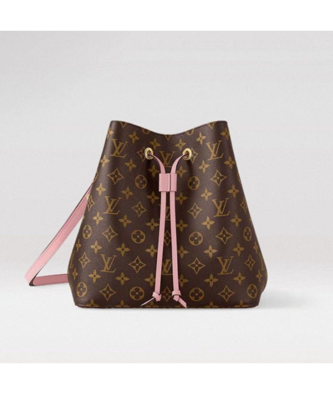 LOUIS VUITTON Коричневая сумка через плечо, фото 5