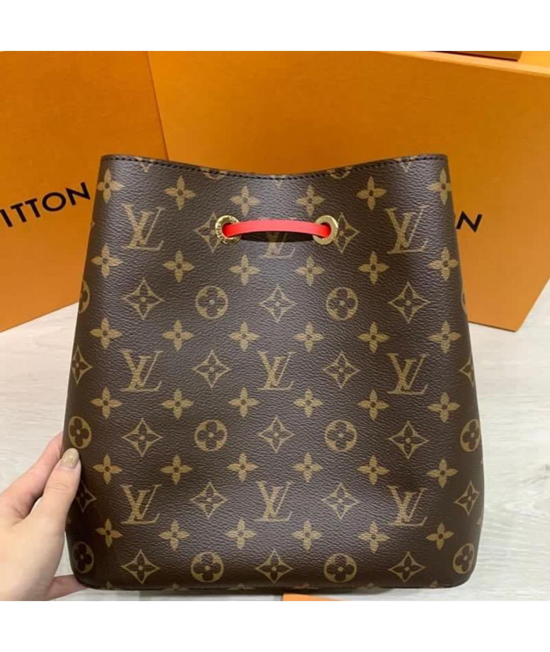 LOUIS VUITTON Коричневая сумка через плечо, фото 3