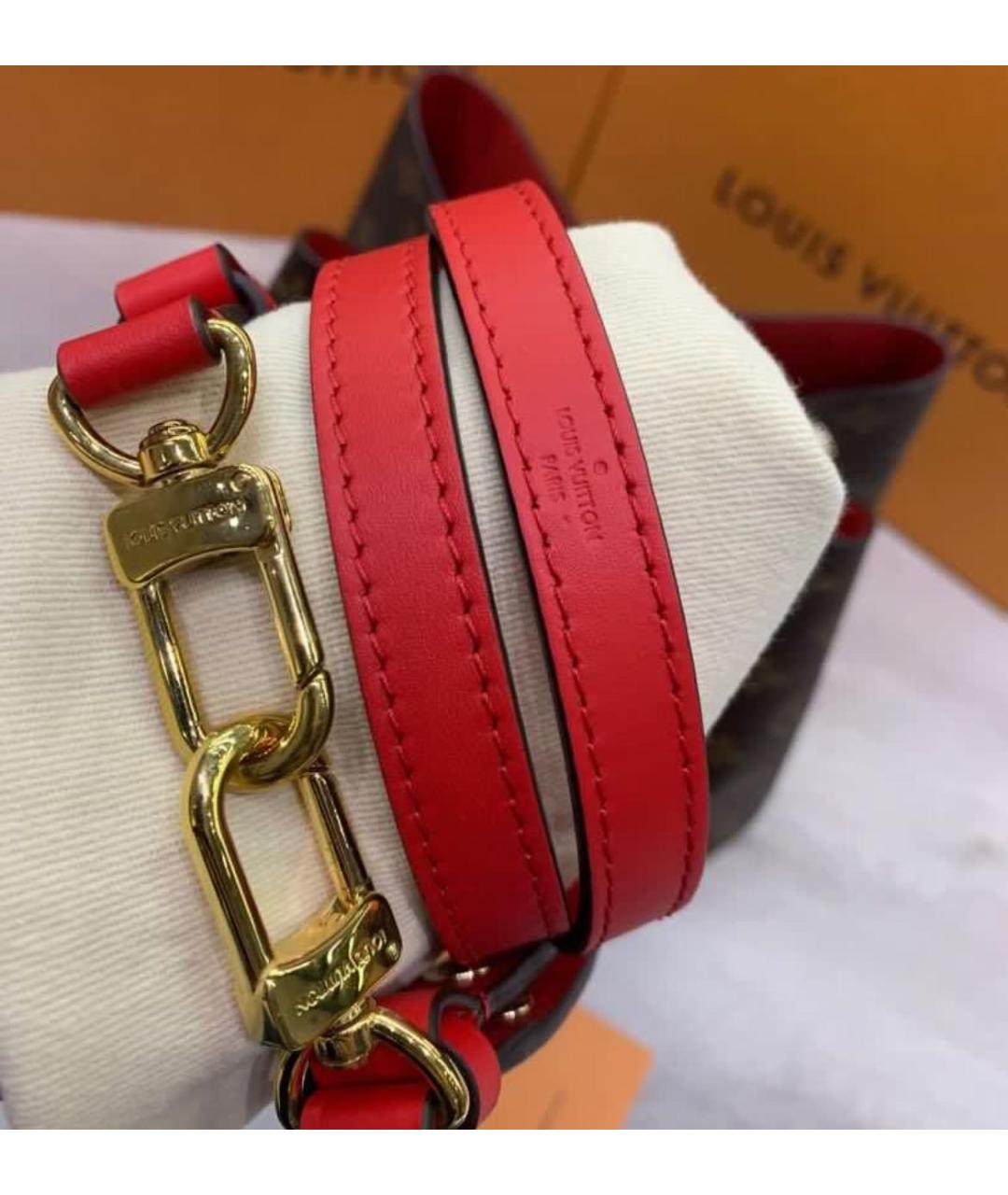 LOUIS VUITTON Коричневая сумка через плечо, фото 4