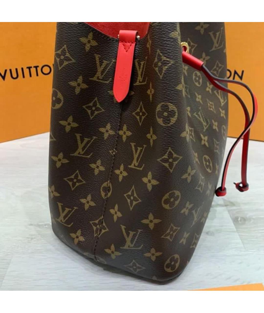 LOUIS VUITTON Коричневая сумка через плечо, фото 5