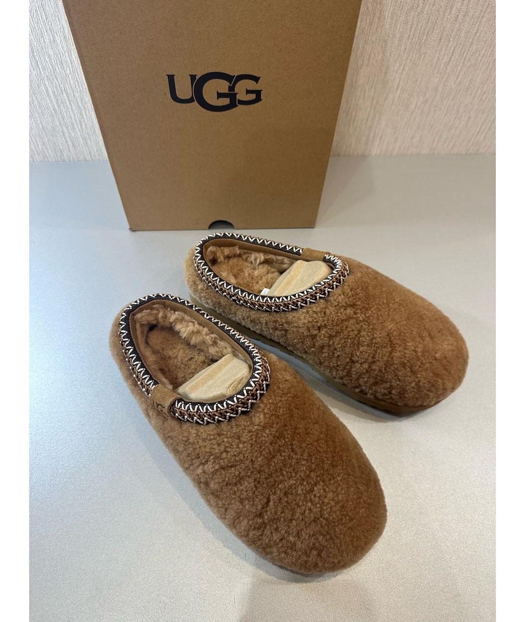 UGG AUSTRALIA Коричневые сабо, фото 4
