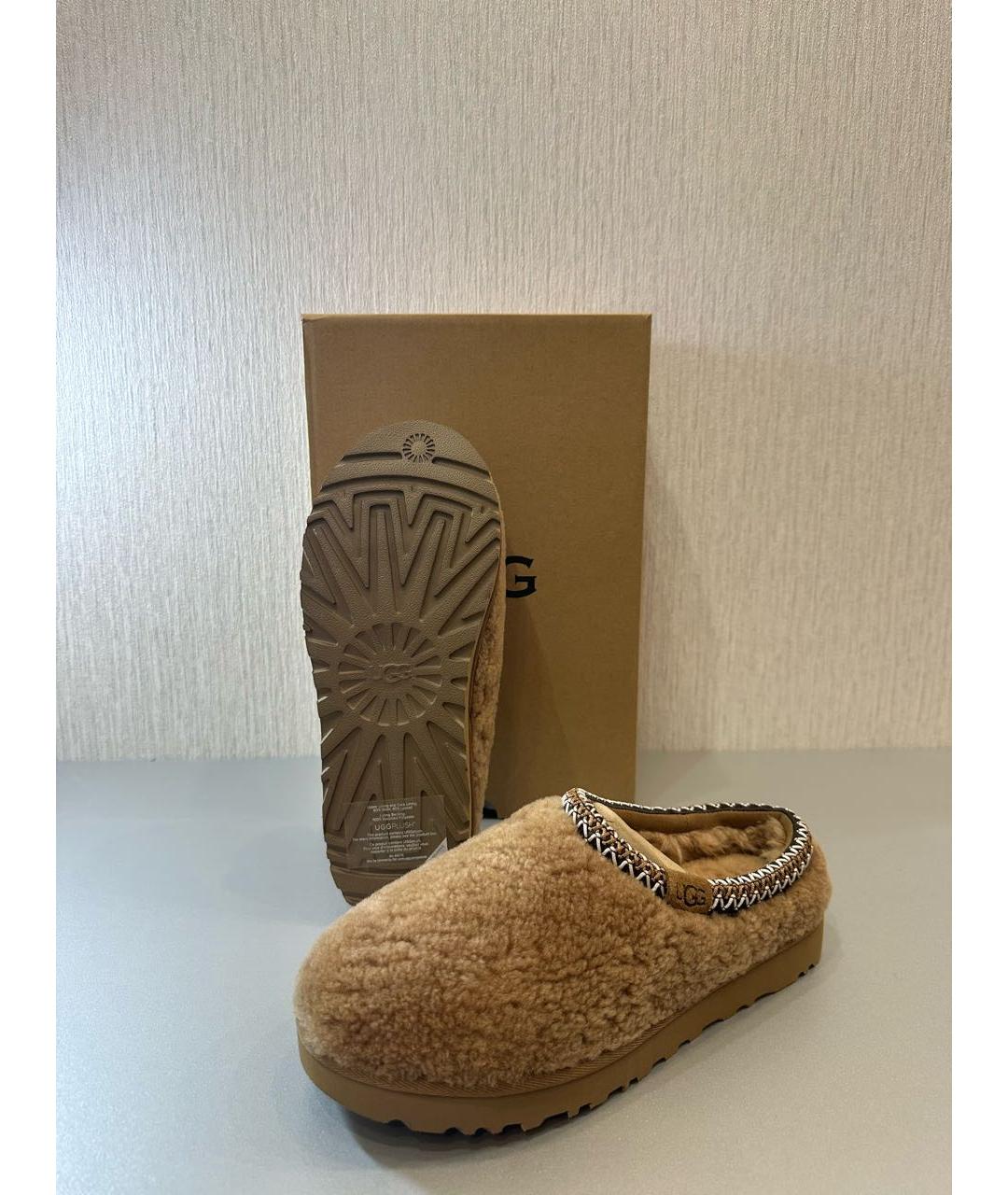 UGG AUSTRALIA Коричневые сабо, фото 5