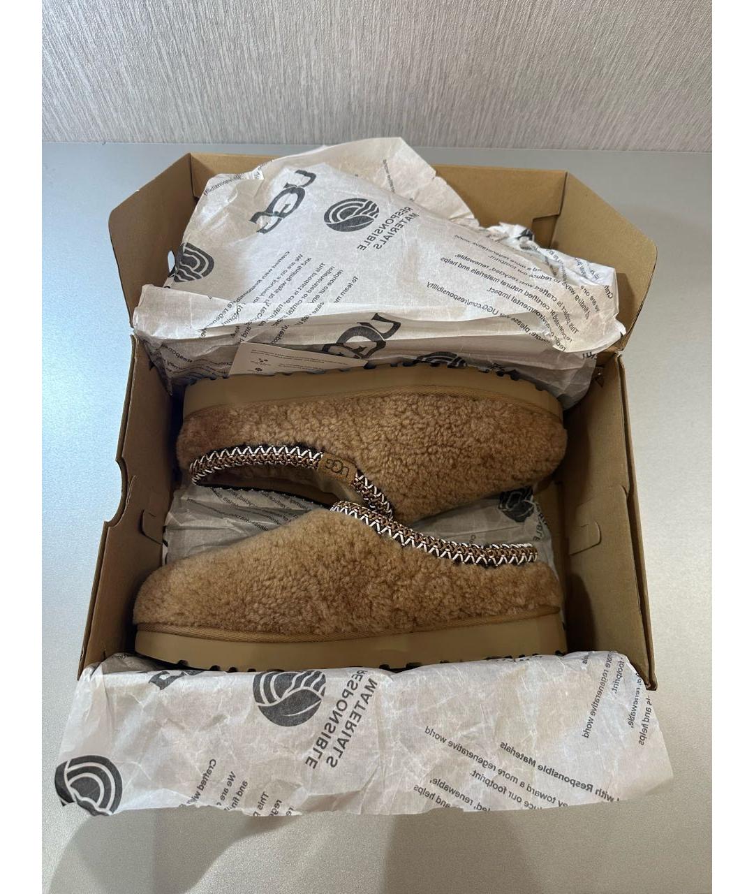 UGG AUSTRALIA Коричневые сабо, фото 6