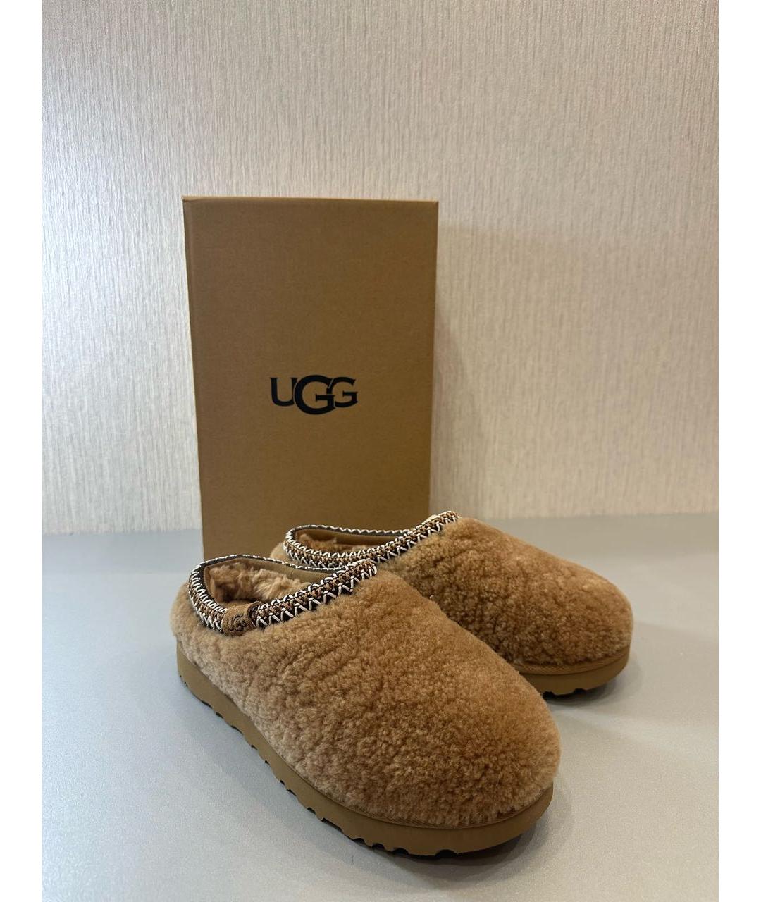 UGG AUSTRALIA Коричневые сабо, фото 3