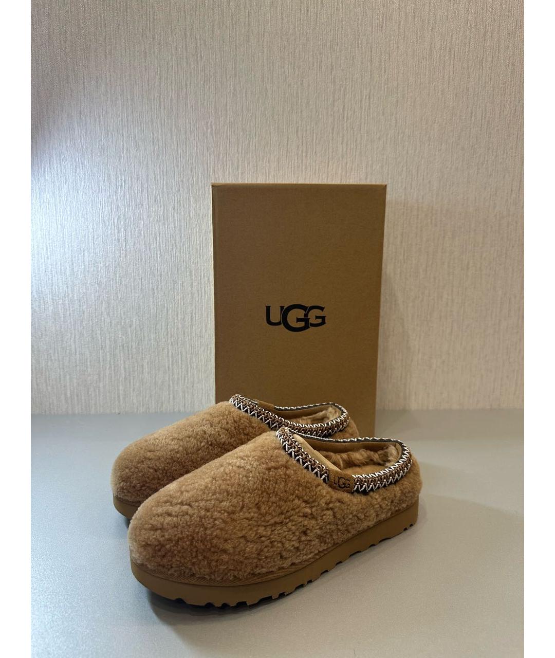 UGG AUSTRALIA Коричневые сабо, фото 2