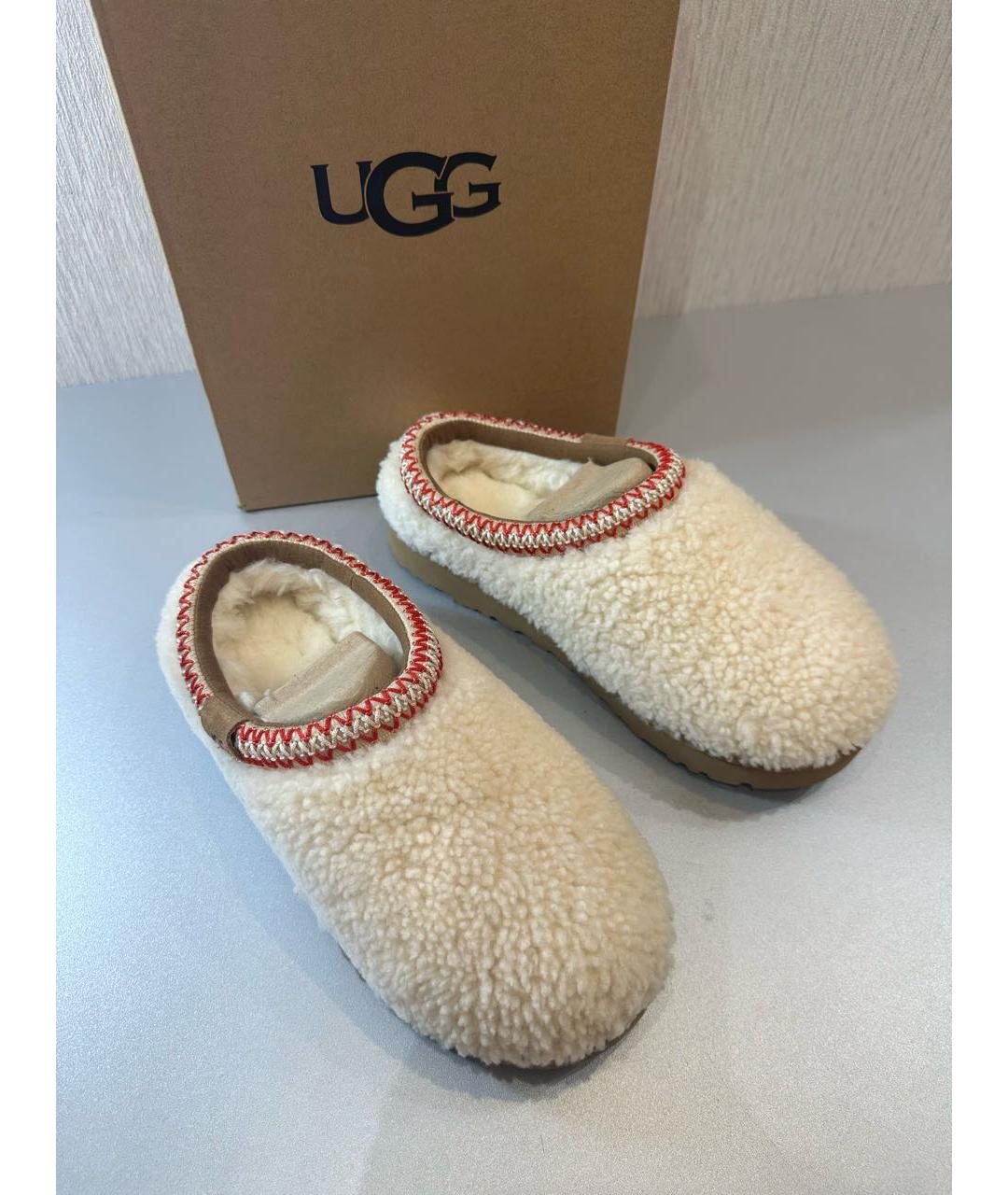 UGG AUSTRALIA Белые сабо, фото 4