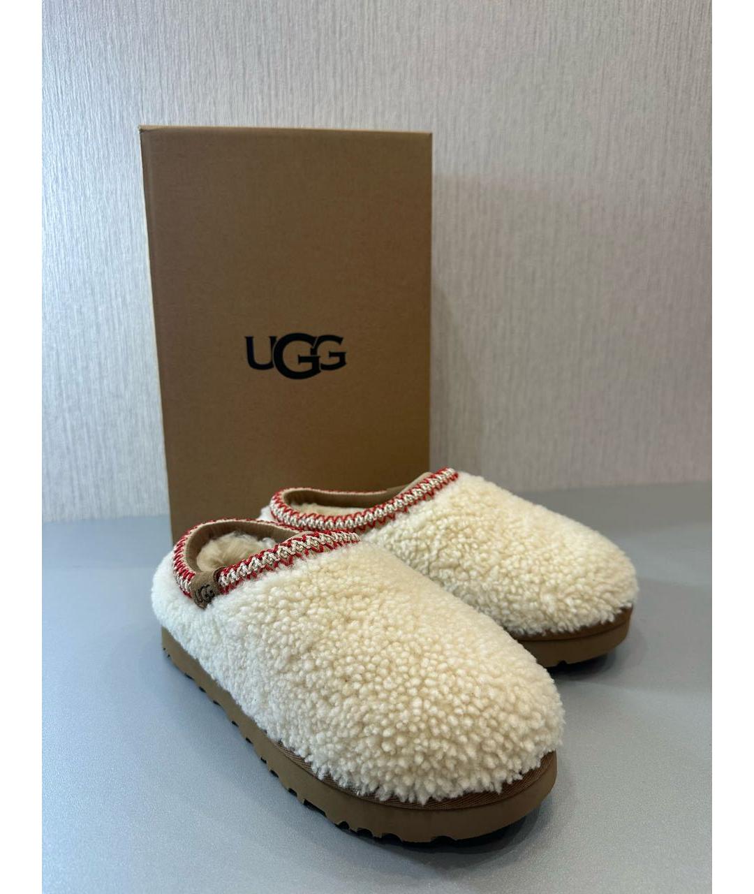 UGG AUSTRALIA Белые сабо, фото 3