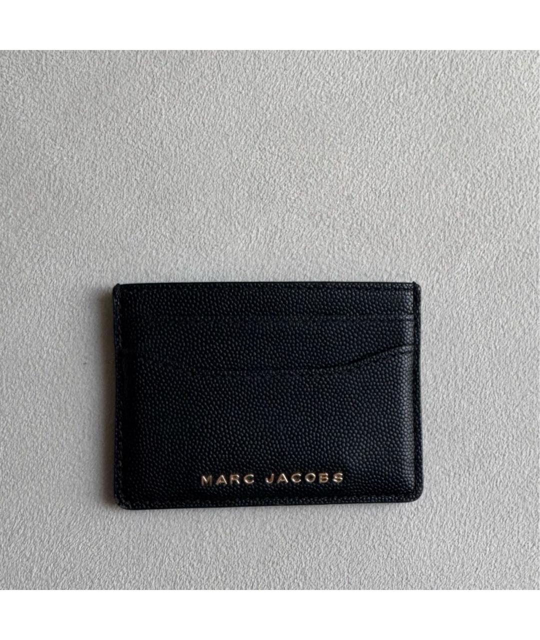 MARC JACOBS Черный кожаный кардхолдер, фото 5