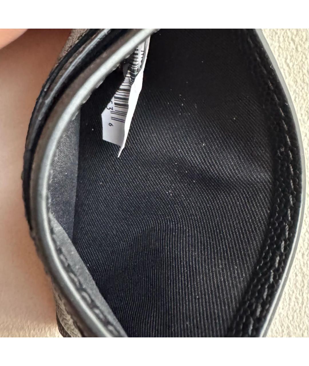 MARC JACOBS Черный кожаный кардхолдер, фото 4