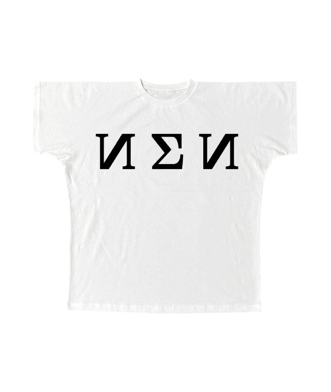 YEEZY Белая хлопковая футболка, фото 1