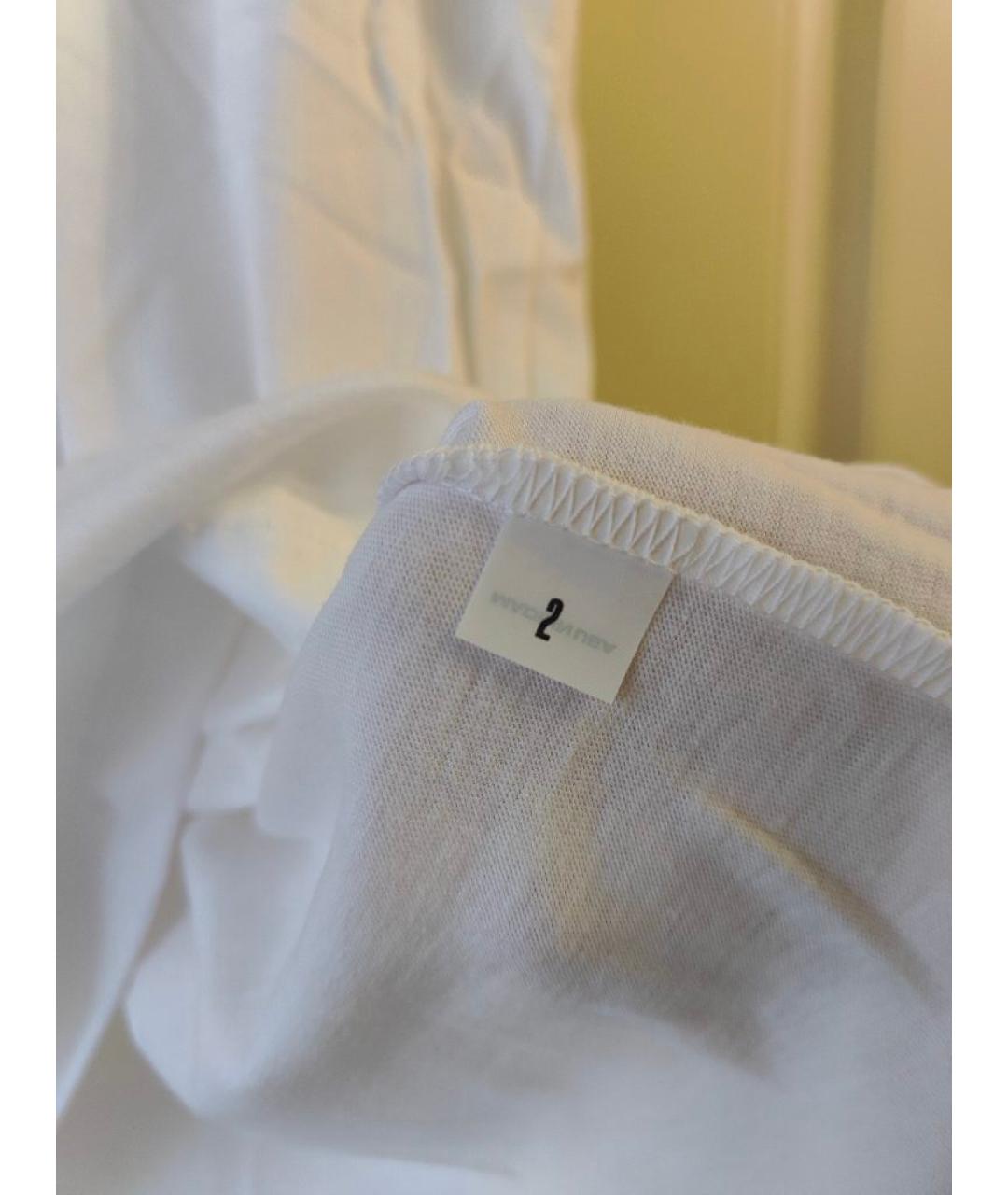 YEEZY Белая хлопковая футболка, фото 4