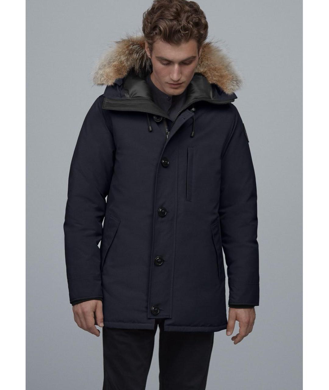 CANADA GOOSE Темно-синий пуховик, фото 7