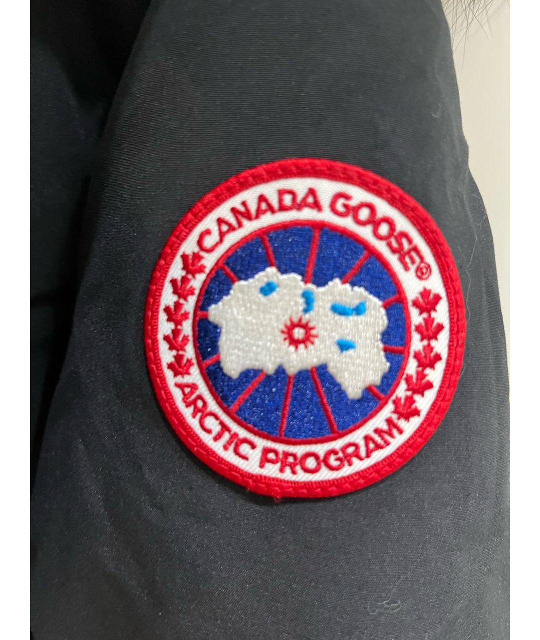 CANADA GOOSE Темно-синий пуховик, фото 5
