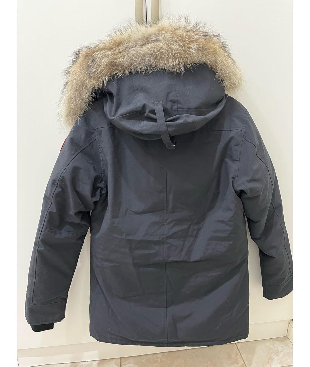 CANADA GOOSE Темно-синий пуховик, фото 2